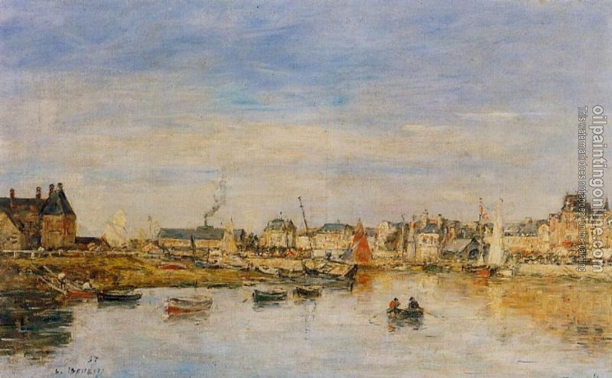 Boudin, Eugene - The Port of Trouville